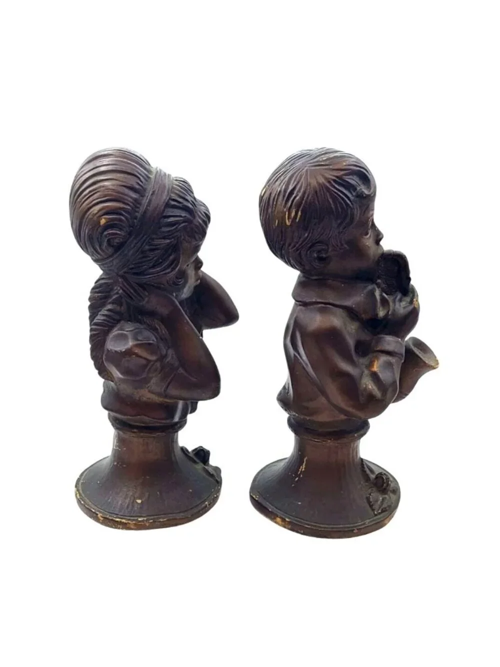 Universal Statuary Kendrick Vintage Boy & Girl Jazz Figurines Chicago 70s